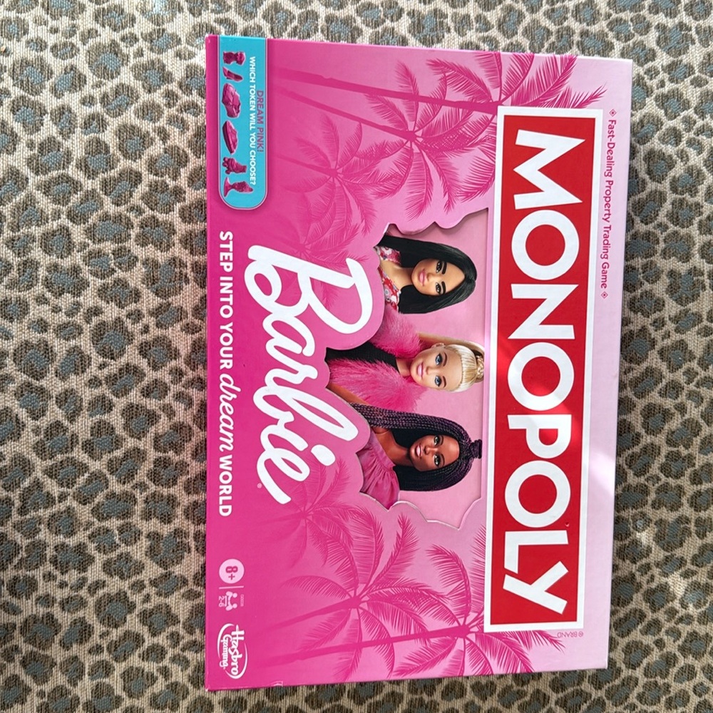 Barbie Monopoly game